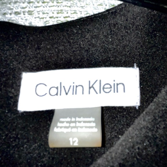 Calvin Klein Elegant Black Midi Dress - Picture 8 of 8